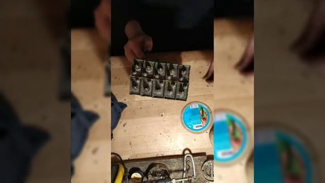 Чистка щелочной батареи