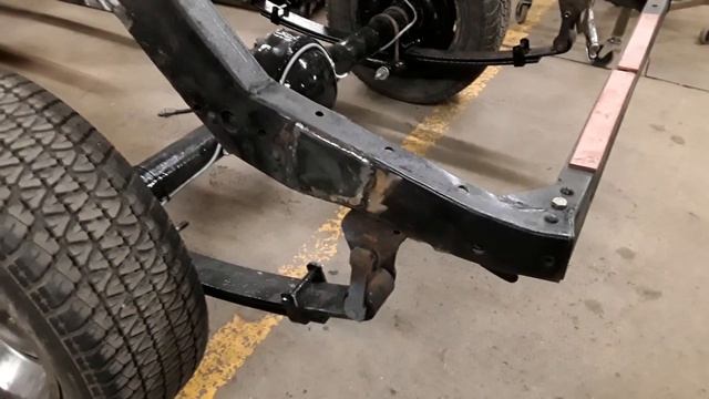 Rear springs installed in the 40 Ford!