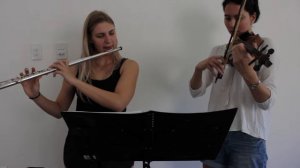 Time To Say Goodbye (Con te partirò) - Flute and Violin Duet