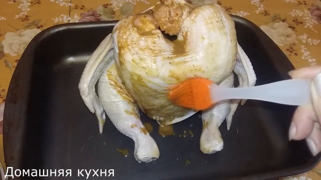 "Пьяная курочка" с картошкой в духовке