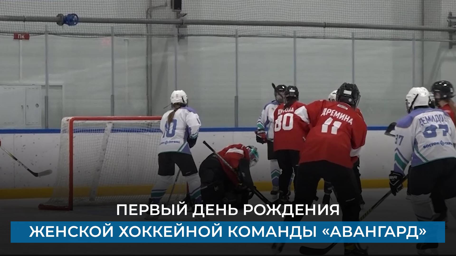 Первый день рождения женской хоккейной команды «Авангард»