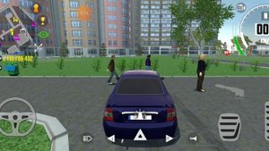 моя колонка алиса прокачала мою приору (кар симулятор 2)