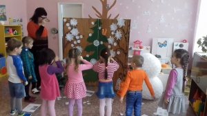 Открытое занятие Путешествие в зимний лес