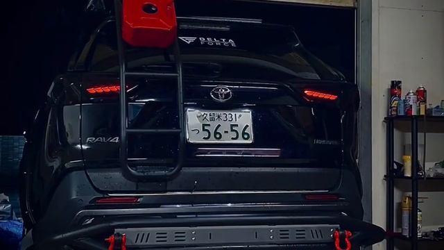 Toyota RAV4 2019+ новые задние фонари смотреть онлайн