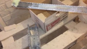 Укладка гипсовых кирпичиков без затирки швов