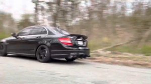 C63 AMG W204 Flyby’s & Exhaust Clips