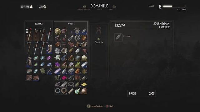 How to Dismantle Items | The Witcher 3: Wild Hunt смотреть онлайн