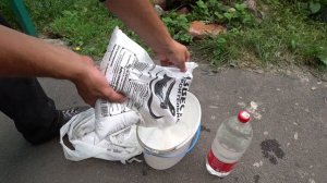 Подпольная жизнь Санчо. Побелка домашнего погреба.