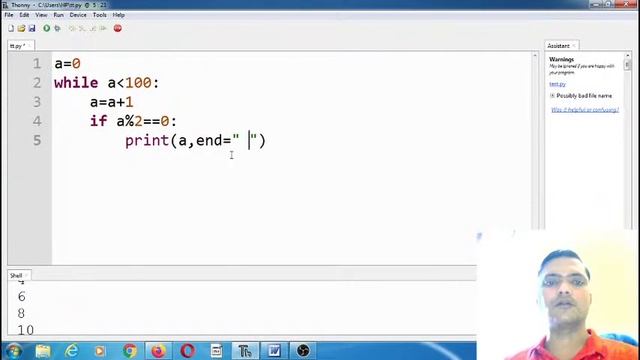 Python Class 6 part 2-Control Statements-Loops and Conditional Statements