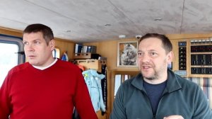 Траулер МАЛАЯ ЛИСА. Идем через Онегу