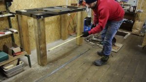 Верстак в гараж своими руками