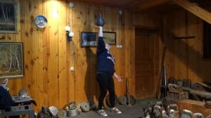 ЖИМ ГИРИ 16 КГ НА ЛАДОНИ 12 РАЗ 16KG KETTLEBELL PALM PRESS 12REPS