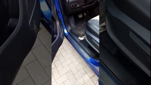 TIGGO 4   Карбон на пороги и Д профиль от грязи