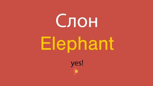 Слон по-английски смотреть онлайн