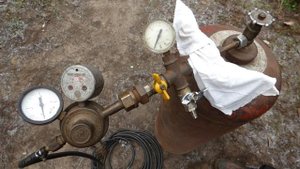 РЕСИВЕР наборной с ГАЗОВЫХ баллонов