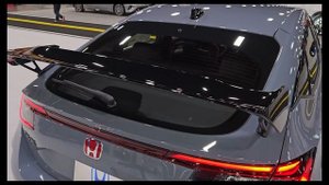 The 2024 Civic Type R with the Type R Motocompacto!  #honda #civictyper #motocompacto