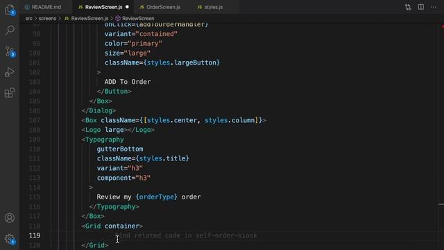 Self-Order Kiosk Part 09 | React Context & MaterialUI Tutorial | 09 Create Review Screen смотреть онлайн