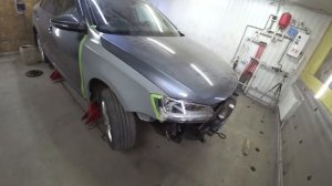 Volkswagen Jetta. Кузовной ремонт.
