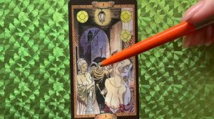 Тройка Пентаклей таро Казанова