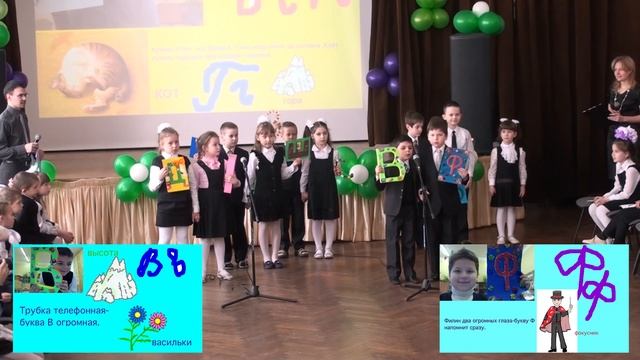 Праздник букваря 1а и 1б классы (4 апреля) смотреть онлайн