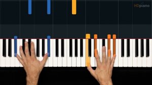 Piano Tutorial for "How Deep Is Your Love" by The Bee Gees | HDpiano (Part 1)
