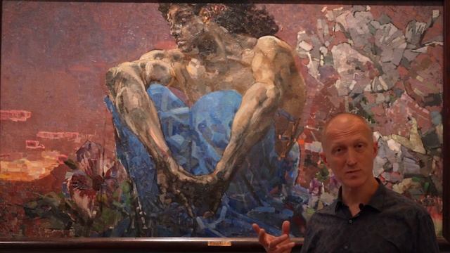 Михаил Врубель. Демон сидящий. 1890 смотреть онлайн