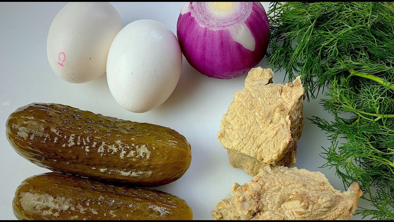 Скорее СОХРАНЯЙ РЕЦЕПТ. Вкуснейший Праздничный САЛАТ из простых Продуктов смотреть онлайн