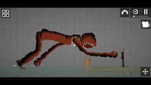 Монстр из Roblox Нападает на Людей в Мелон Плейграунд