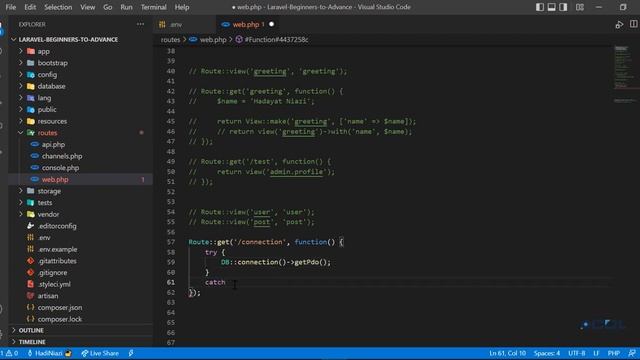 (26) How to check Laravel App is connected with Database | Check the DB connection of Laravel App смотреть онлайн
