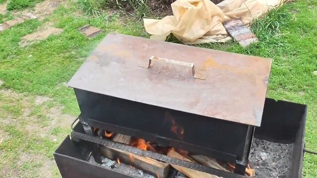 Курица горячего копчения