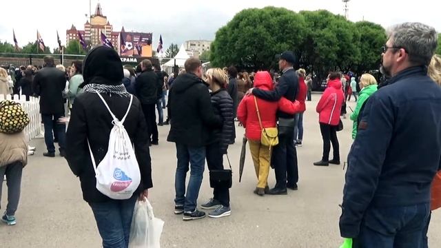 Хор "Млада".Музыка лета. Парк Горького в Перми, 16. 06. 2018 год.