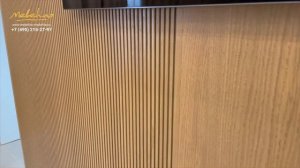 Изготовили шкаф - стеновая панель из МДФ Шпона и ЛДСП Egger