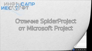 SpiderProject (Спайдер Проджект), как замена Microsoft Project