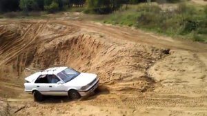 Toyota Corolla AE91 в Щёлковском карьере