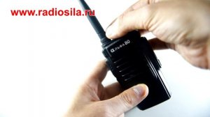 Обзор портативной радиостанции Альфа 80