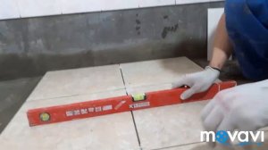 Укладка плитки с разуклонкой!!!