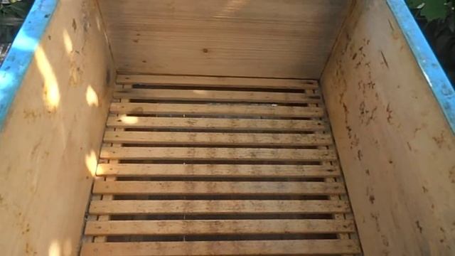 Обзор улья с сетчатым дном. смотреть онлайн