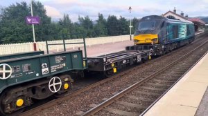 Trains at Aviemore 29/6/23.