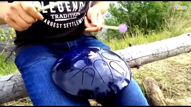 Красивая игра на Фимбо у озера. Послушайте! смотреть онлайн