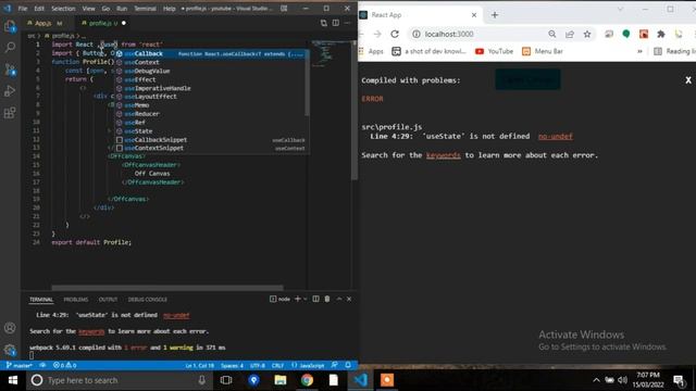 Responsive Left Menu , Side Bar Menu Or Left Drawer with react Js and bootstrap in Hindi , Urdu