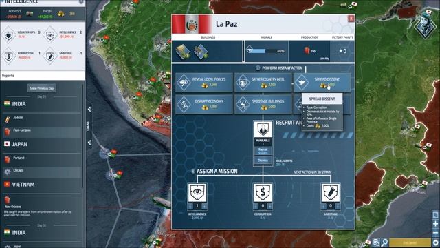 Conflict of Nations - Making the Most of the Intelligence Menu смотреть онлайн