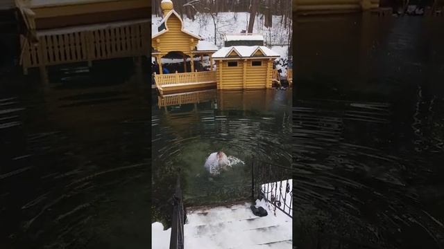 Моё купание в источнике Серафима Саровского