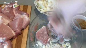 Шашлык из свинины самый простой быстрый и вкусный рецепт