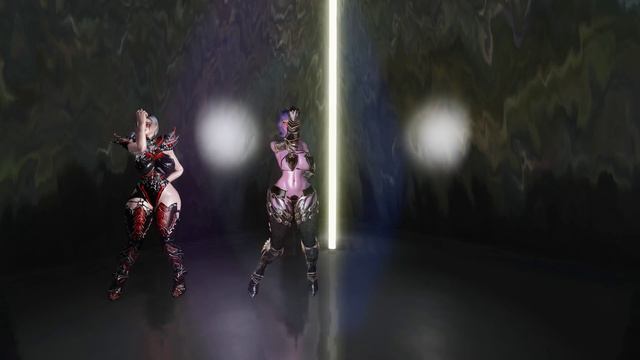 Skyrim LE Dance Bella & Isa (LadyTwinGoddess2 Follower by ME) смотреть онлайн