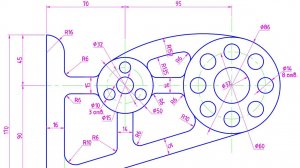 Видеокурс Autodesk AutoCAD 2023: 2D черчение