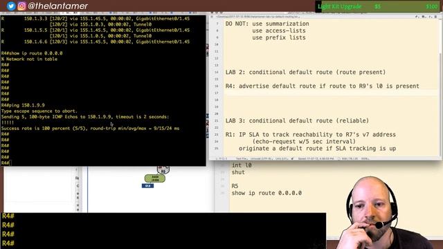 day 18 - more Cisco doc rants + RIP default route origination options смотреть онлайн