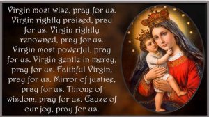 The Litany Of Mary || Litany Of The Blessed Virgin Mary