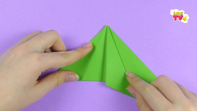 Простая ОРИГАМИ ЕЛКА из бумаги. Как сделать елку. Paper Christmas Tree. Объемная елка своими руками