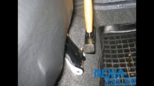 Как снять заднее сиденье на Daewoo Nexia