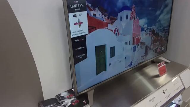 Ultra HD 4K LED телевизор LG 49UH656V смотреть онлайн